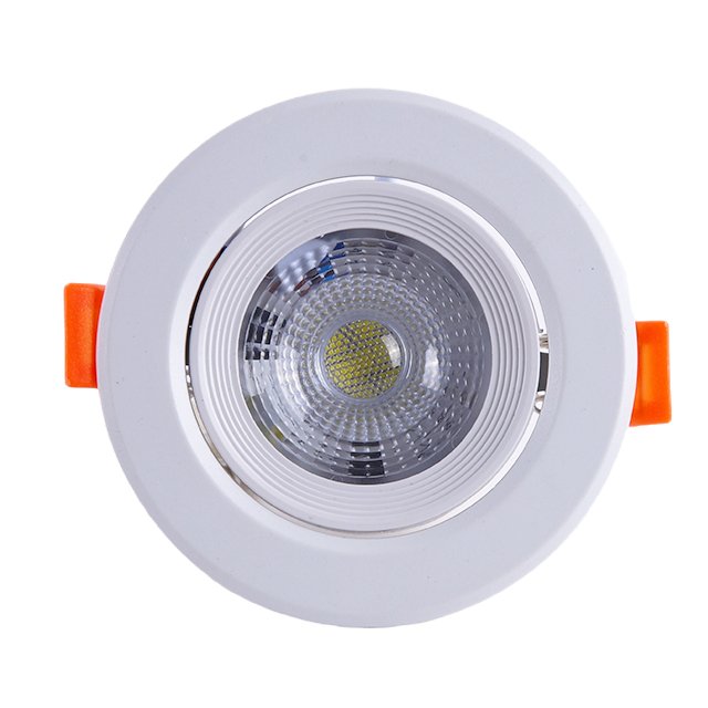 Indoor Lighting Round Square Recessed Spotlight Lamp Adjustable SMD Downlight 7w Led Wall Recessed Spot Light New Design