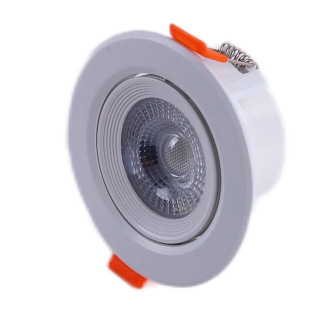 Indoor Lighting Round Square Recessed Spotlight Lamp Adjustable SMD Downlight 7w Led Wall Recessed Spot Light New Design