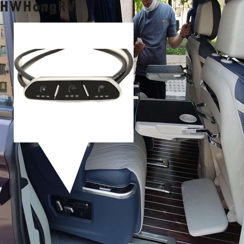 New Design RV Seat Triple Control Switch Key for the Ventilation and Heating and Massage/soft Touch Auto Seat Controller