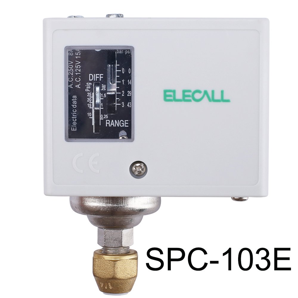 Auto Air Pressure Switch for Water Pump Control, Steam Boilers, and Industry Applications by Danfoss Mode