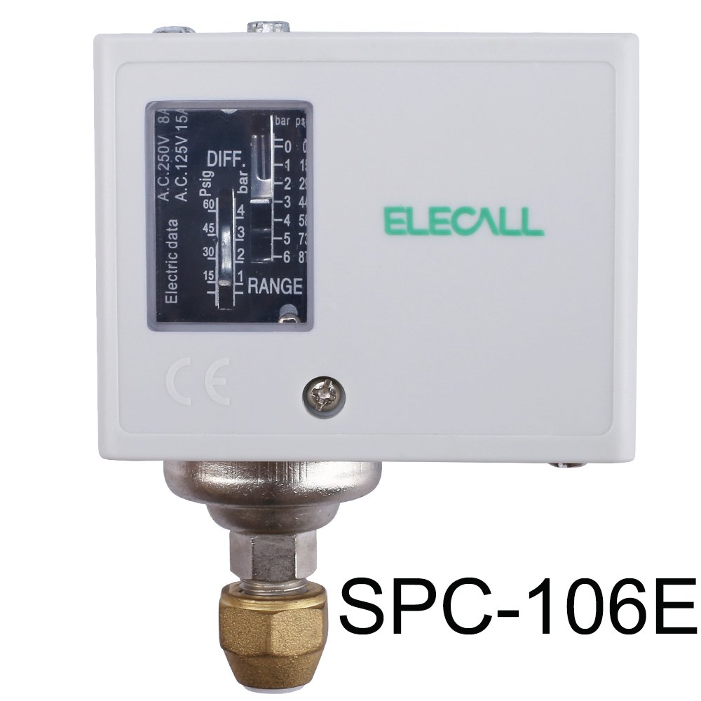 Auto Air Pressure Switch for Water Pump Control, Steam Boilers, and Industry Applications by Danfoss Mode