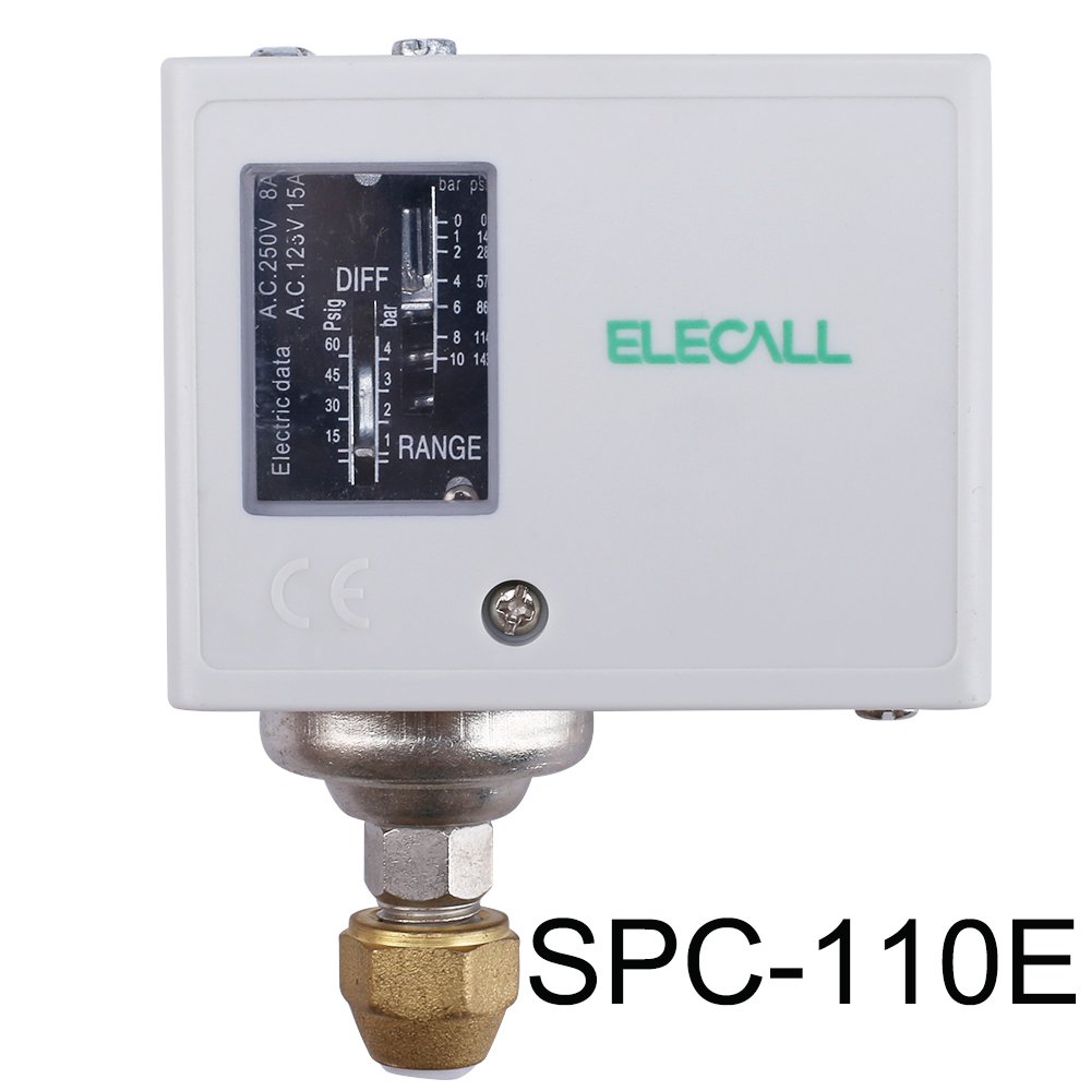 Auto Air Pressure Switch for Water Pump Control, Steam Boilers, and Industry Applications by Danfoss Mode