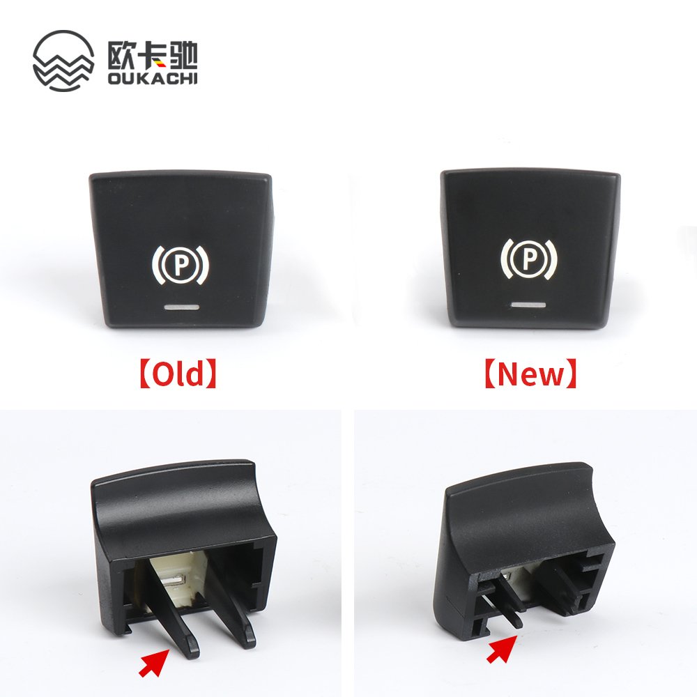 Electronic Hand Brake Parking Switch P Auto H Button Cover for BMW 5 6 7 X3 X4 X5 X6 F01 F02 F07 F10 F06 F25 F26 F15 F16