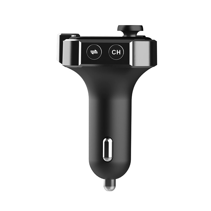 BT23 Bluetooth Car Kit 5 Way Directional Key Truck Music Player Hifi Bass Wireless Bluetooth FM Transmitter for Car