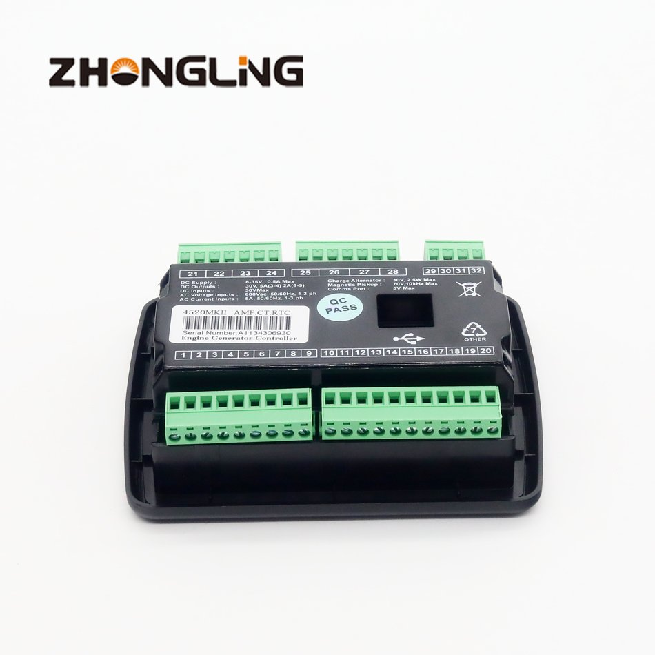 DSE 4520 ATS Auto Transfer Switch Controller CE/ISO 9001 Certified for Diesel Genset 220V-480V Generator Parts Accessories