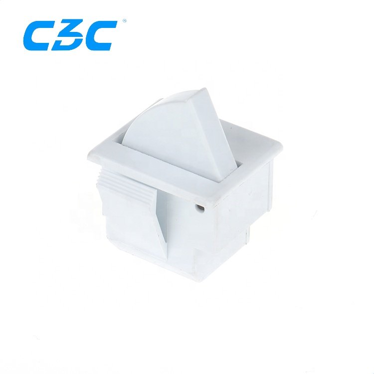 2024 NEW Factory Supply 2 Pin 12mm 2a 250v Normally Open Black White Refrigerator Door Light Switch