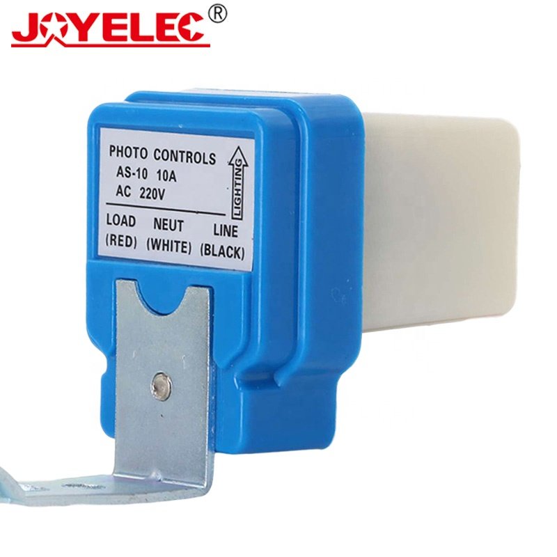 Automatic on Off Photocell Street Lamp Light Switch Controller DC AC 220V 50-60Hz 10A Photo Control Photoswitch Sensor Switch