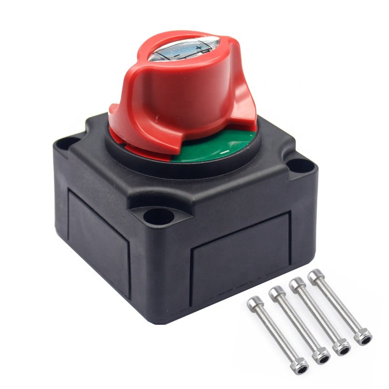 300A Rotary Caravan Yacht Operation ON-OFF Light Disconnect Marine Battery Cut Off Isolator Switch