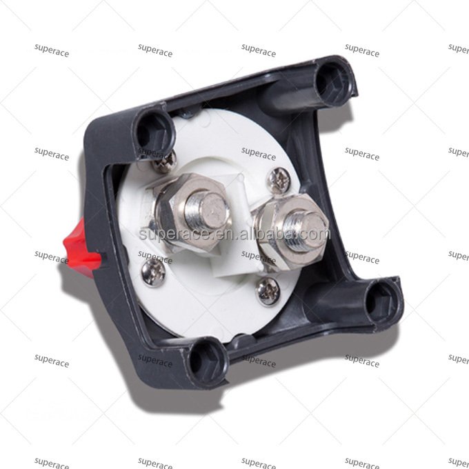Battery Switch 12V 24V 48V 600A High Current Heavy Duty Battery Power Cut Master Switch for 2 Batteries Vehicles