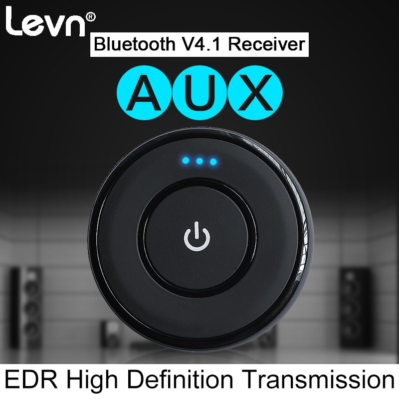 Mini bluetooth Car Kit Receiver Audio Music 3.5mm Jack Aux Bluetooth Car Kit Handsfree Bluetooth Adapter Receive