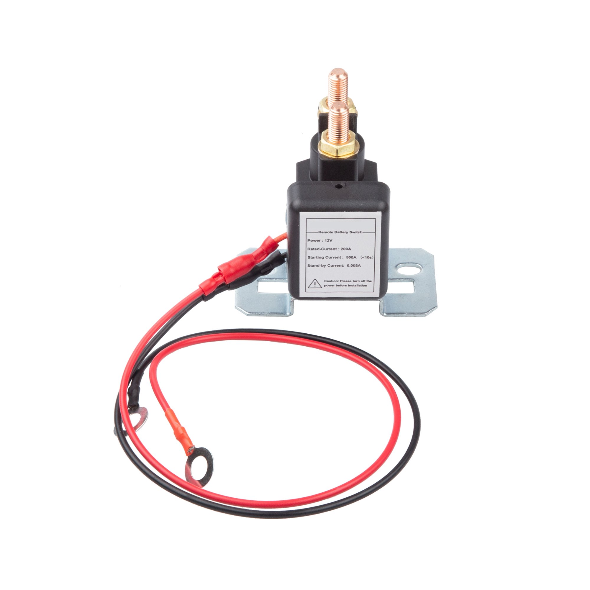 JAVA Customizable 12V 500A Manual Remote Control Car Battery Breaker Switch Kit Isolator Disconnect Switches