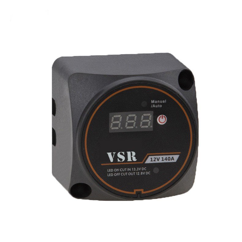 JAVA Dual Battery Isolator Suit /Controller/Switch for RV Yacht 12V 140Amp with 12A Max Current 220V Max Voltage