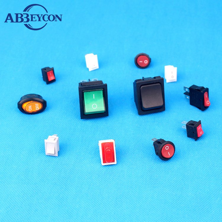 KCD5-101 ON-OFF Rocker Switch SPST Wenzhou Electrical Rocker Switch 10A 125V ON-OFF-ON Rocker Switch