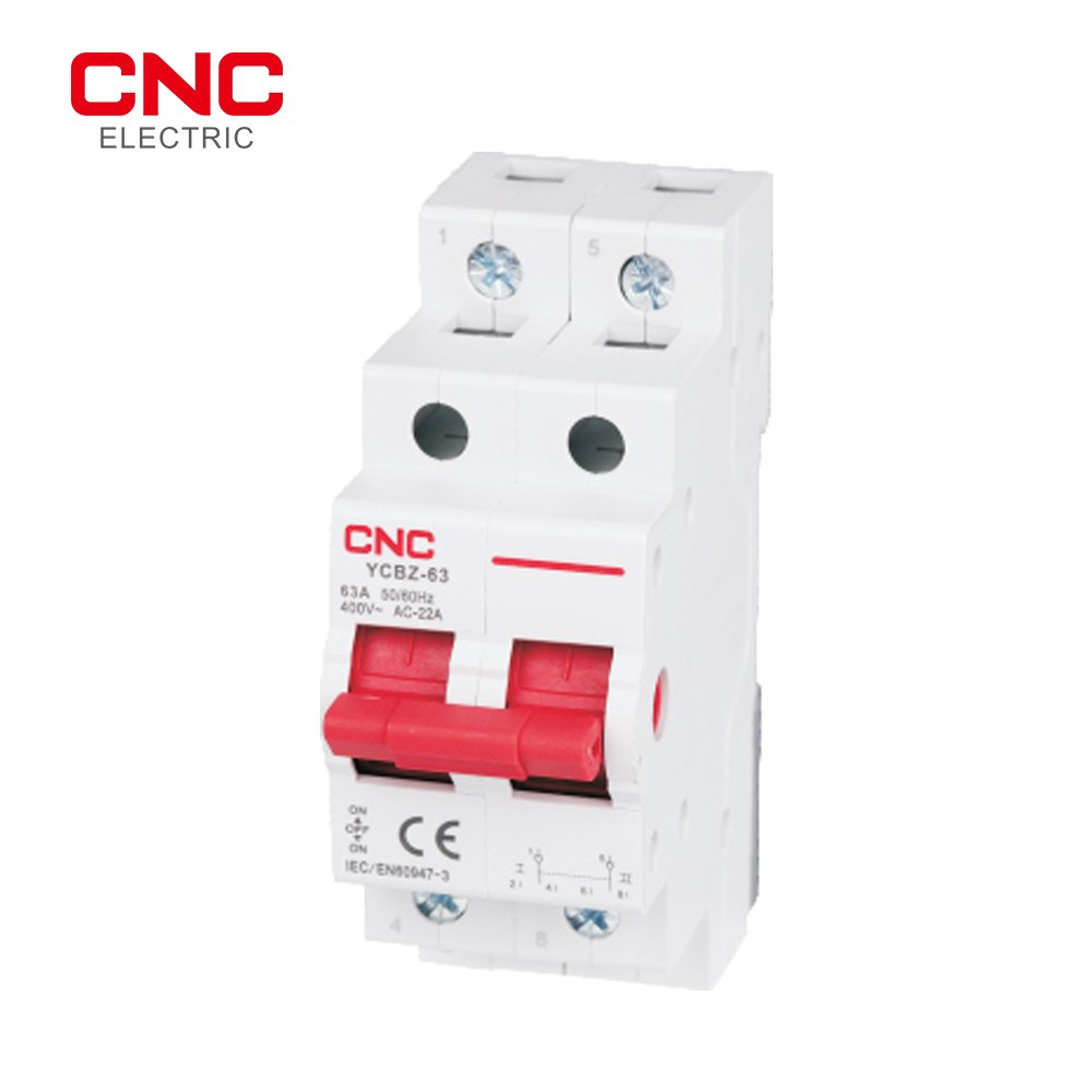DIN Rail 50a Auto 630a Single 3 Phase Automatic Changeover Switch
