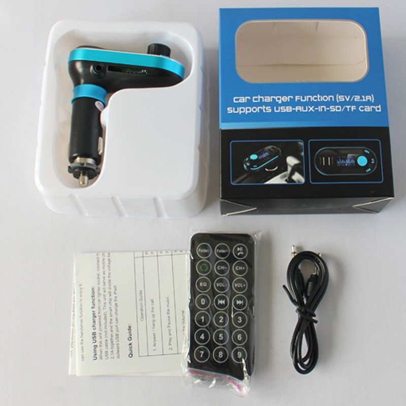 Most Popular BT66 Bt Car Charger Handsfree Stereo Fm Transmitter Mp3