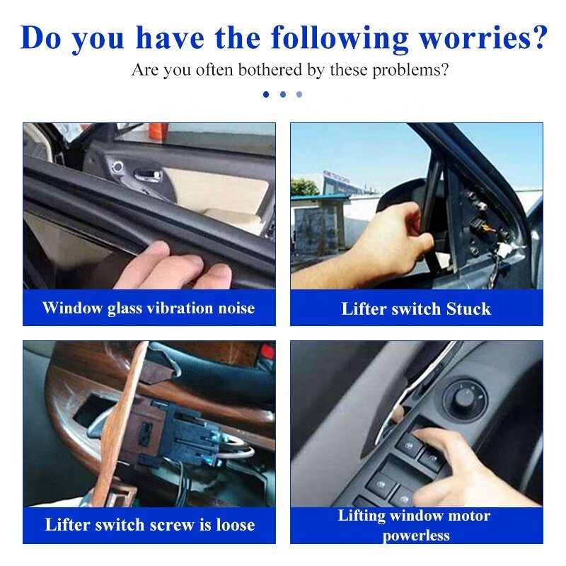 Car Spare Parts Power Window Lift Control Switch for Peugeot 3008 Glass Left Front Window Lifter Switch 96650621ZD
