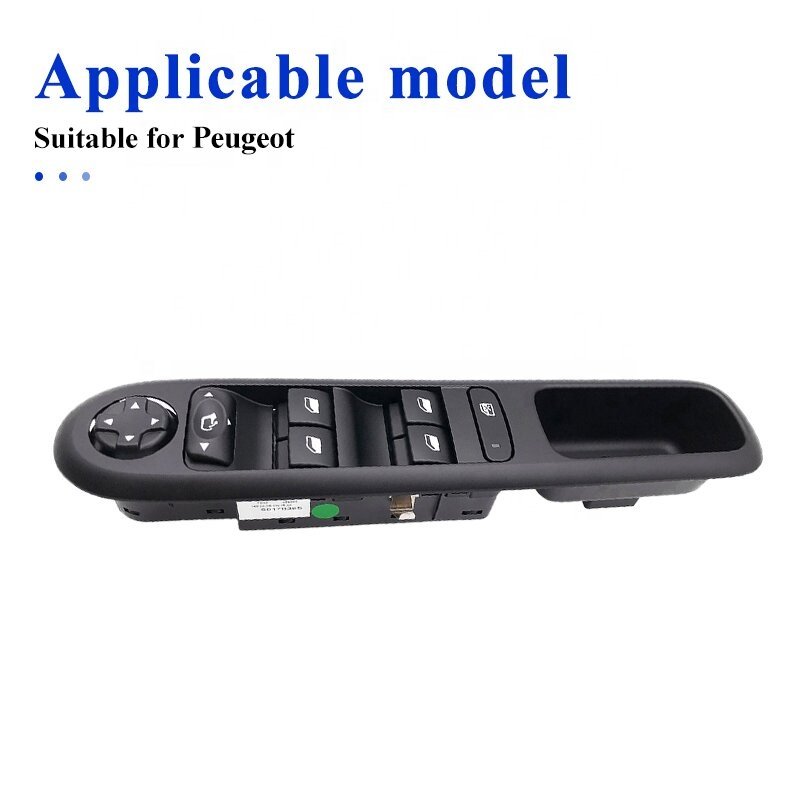 Car Spare Parts Power Window Lift Control Switch for Peugeot 3008 Glass Left Front Window Lifter Switch 96650621ZD
