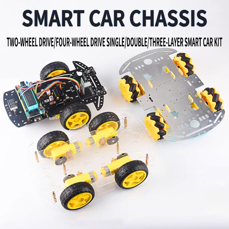 Wholesale price Easy installation Smart Robot Car Chassis Kits with 4 Wheels