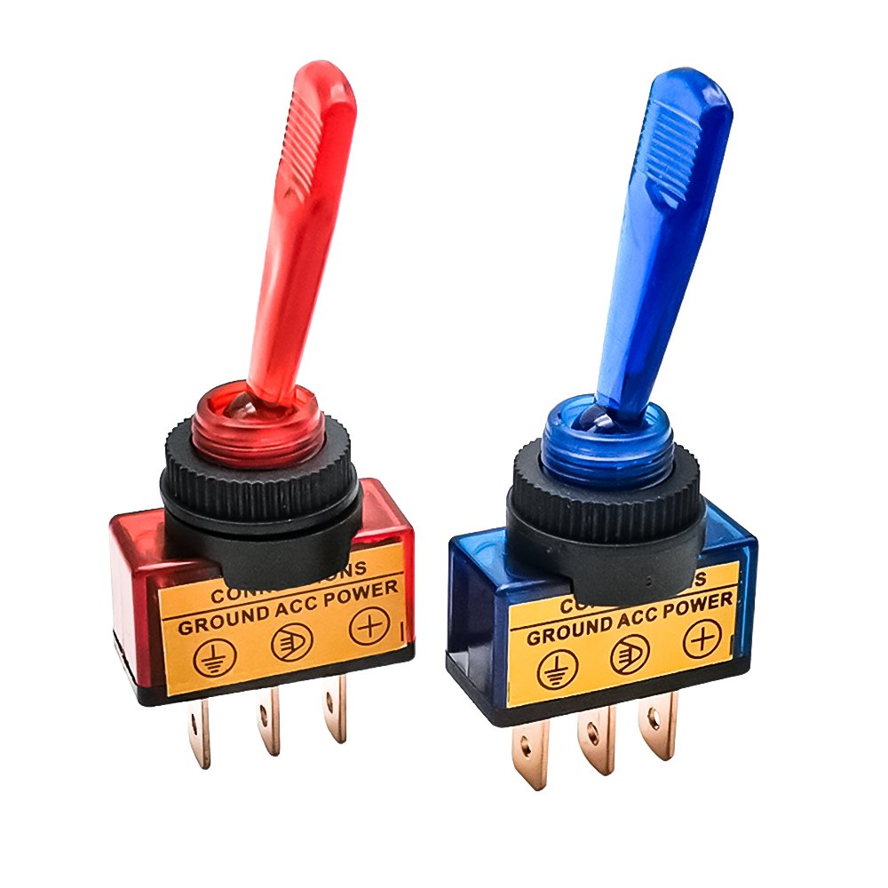 Kaier Auto Converting Switch Toggle Switch Two Way Three Way 12V 2pin 3pin on off on Car Switch