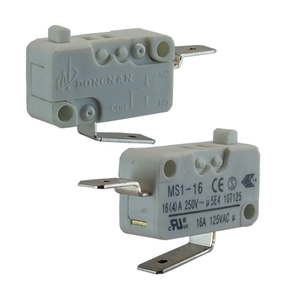 DONGNAN Micro Switch Copper Contact Travel Limit Point Dynamic Self-reset Micro Limit Switch Push Button Direct Sales 2 Pin