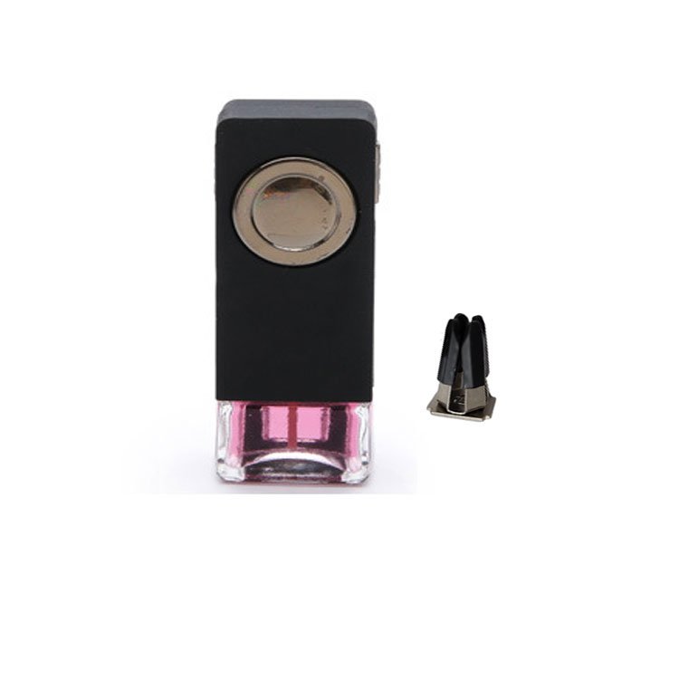 Luxury Lemon-Scented Car Air Freshener Liquid Perfume with Vent Clip Plastic & Glass Bottle for Car Air Conditioner