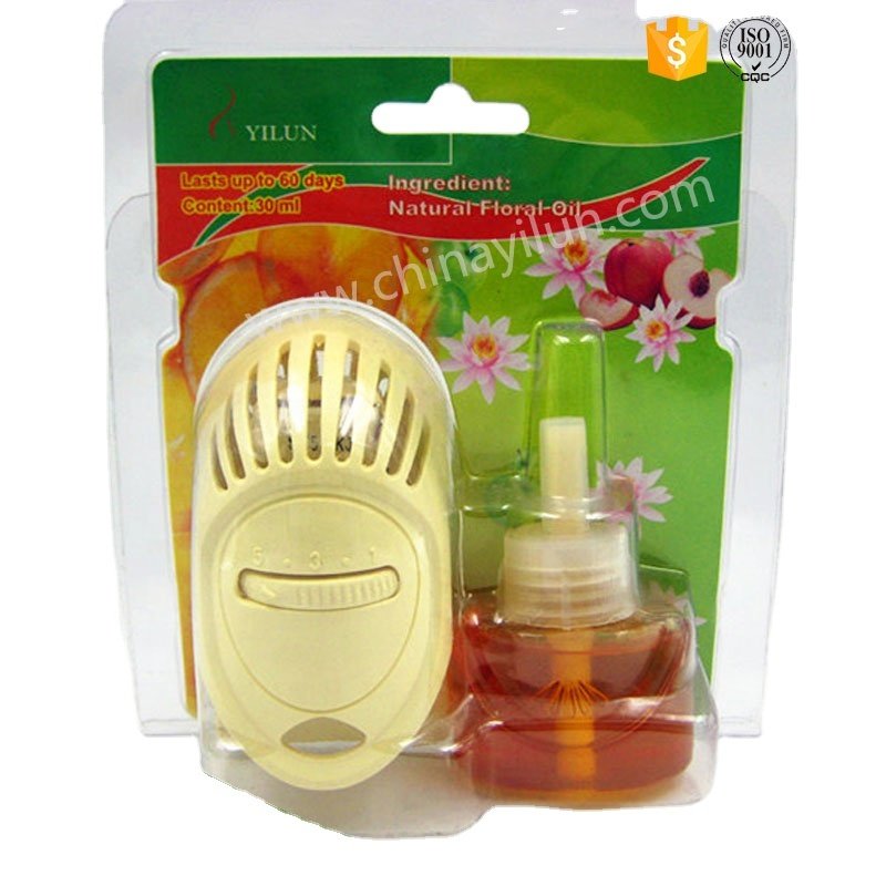 Indoor Wall Plug in Heated Aromatherapy Air freshener Aromatherapy diffuser/refilling 34ml