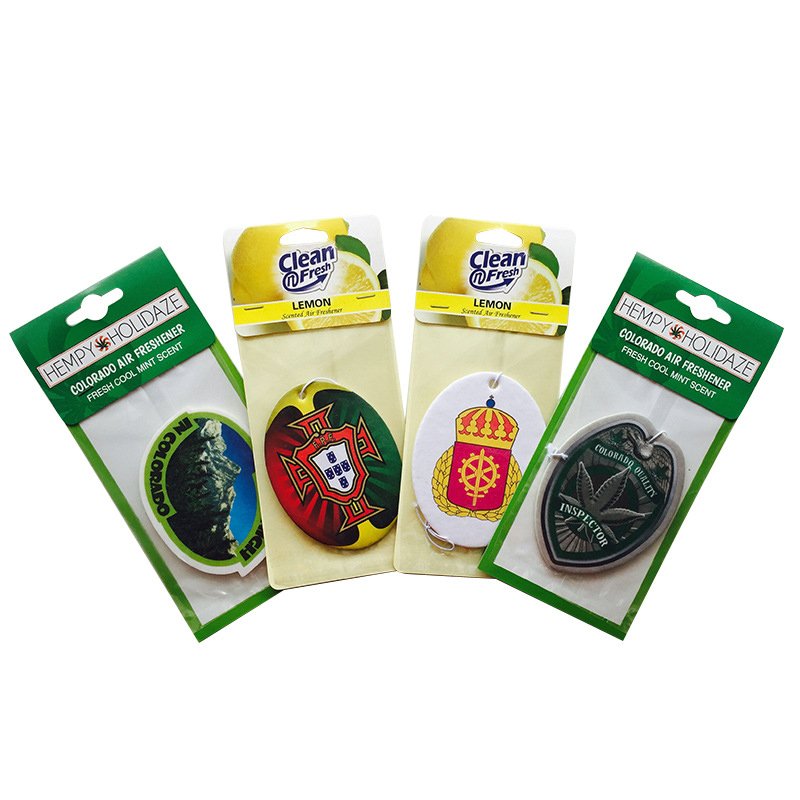 home air freshener organic fiber block scent car car air freshener custom