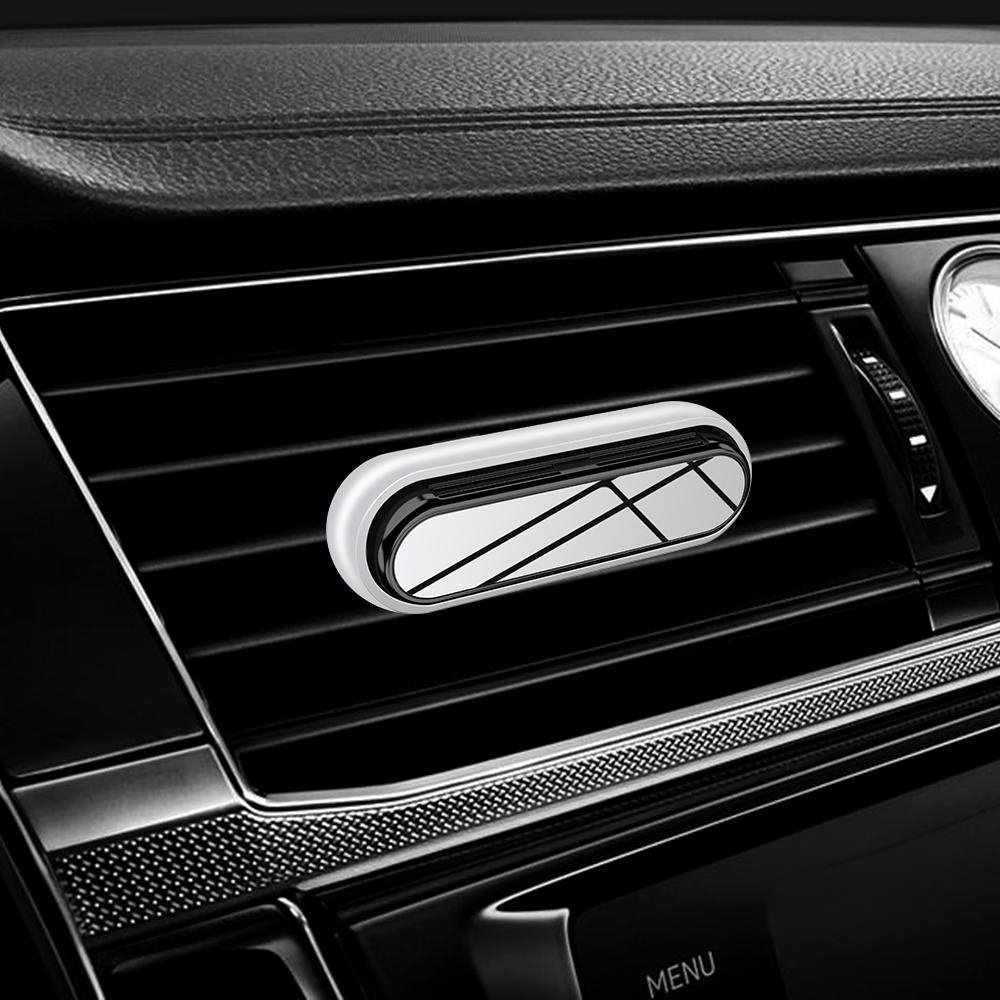 Car Accessories 2024 Car Freshener Mirror Silver Aroma Diffuser Luxury Car Air Diffuser