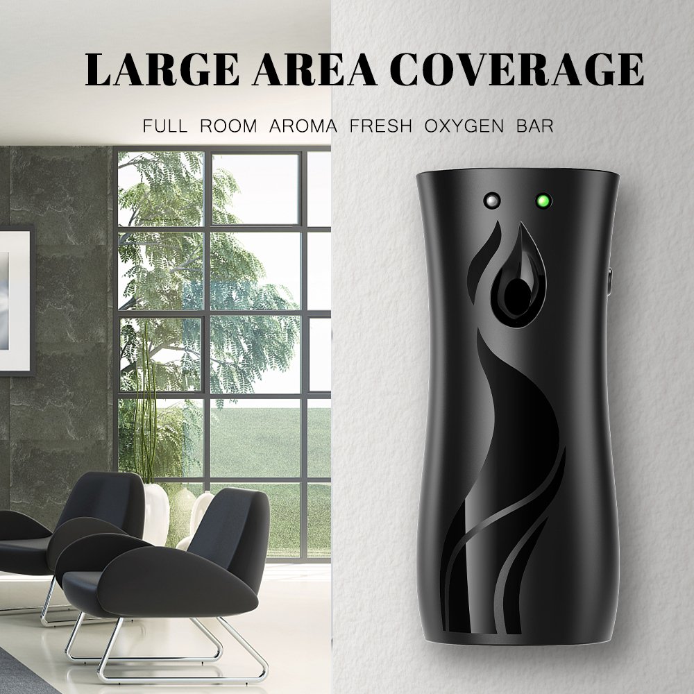 Remote 300ml Hotel Fragrance Smart Automatic Room Toilet Air Freshener Perfume Spray Aerosol Dispenser