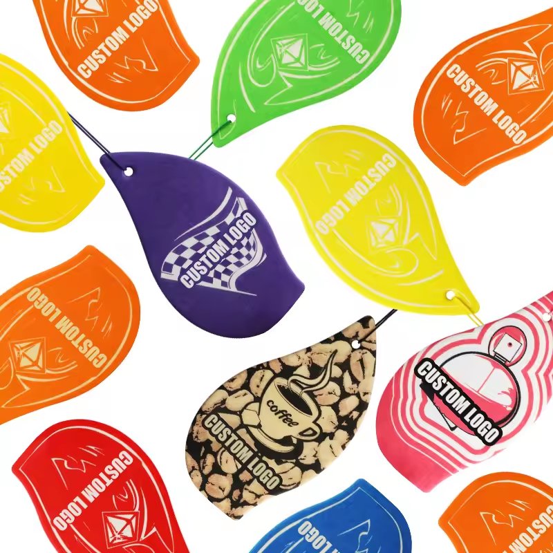 Low MOQ Ocean Sent Freshener Custom Paper Hanging Freshen Fragrance Card Car Air Freshener Hang Card