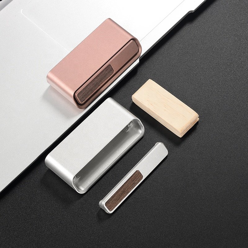 Factory Direct Tesla Car Freshener Perfume Box Luxury CE Aluminum Alloy Solid Windshield Free Custom Packaging Ambient Lighting