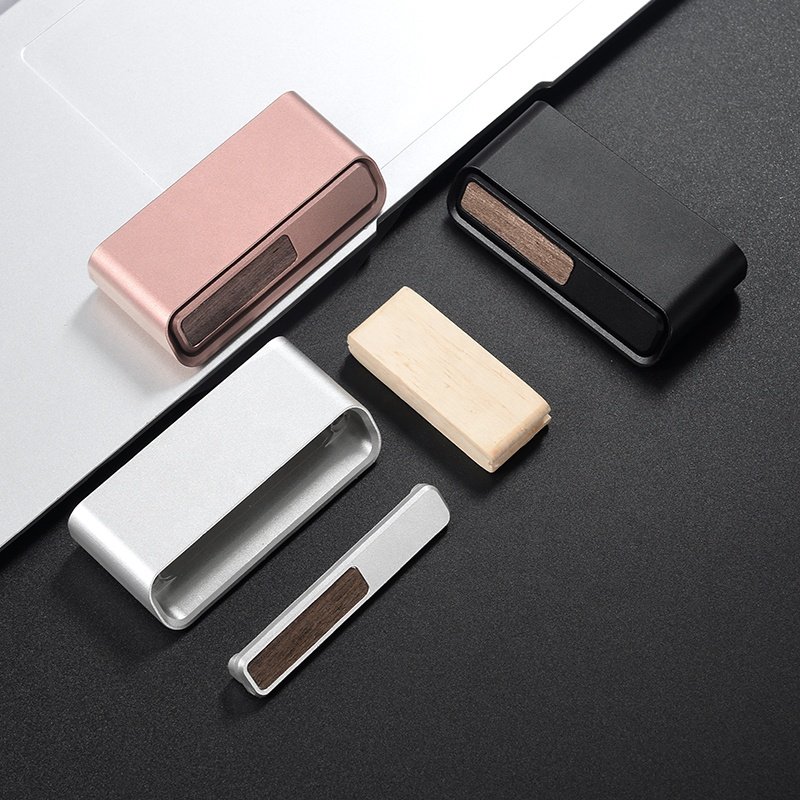 Factory Direct Tesla Car Freshener Perfume Box Luxury CE Aluminum Alloy Solid Windshield Free Custom Packaging Ambient Lighting