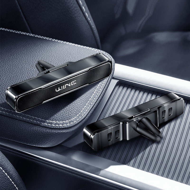 Custom Luxury Metal vent clip Aromatherapy car air freshener essential car perfume diffuser