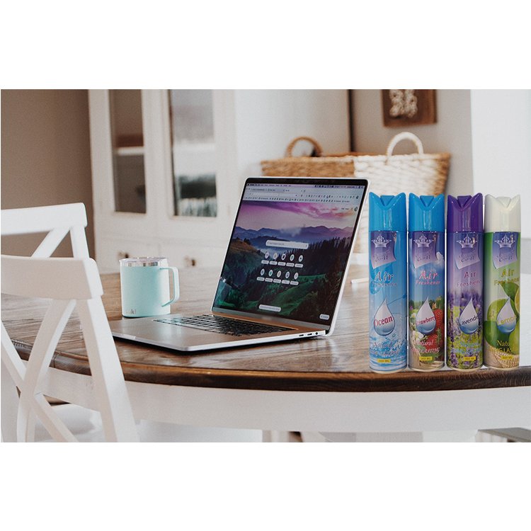 300ml living room air freshener cheap promotion aerosol spray supplier automatic glade air freshener refill