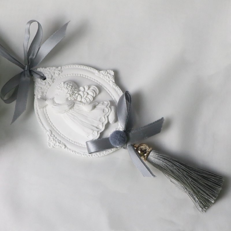 Hot Stock Hanging Plaster Trim Car Fragrance Stone Essential Oil Fragrance Diffuser Ceramic Gift Freshener