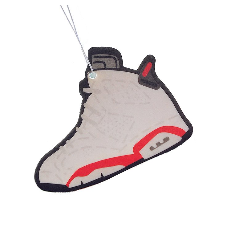 Custom sneaker car air freshener hanging air fresheners good printing air fresheners