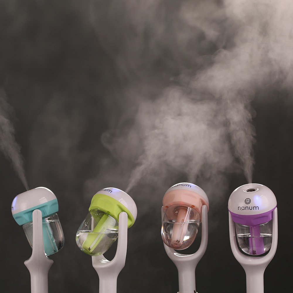 Usb Mini Ultrasonic Car Aroma Aromatherapy Freshener Essential Oil Air Purifier Diffuser
