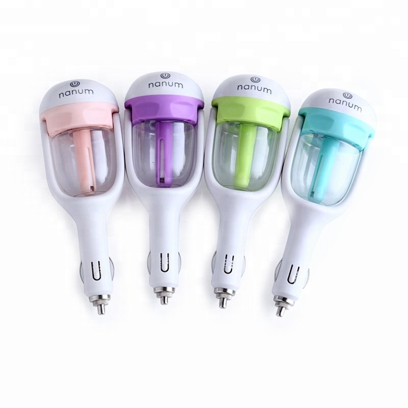 Usb Mini Ultrasonic Car Aroma Aromatherapy Freshener Essential Oil Air Purifier Diffuser