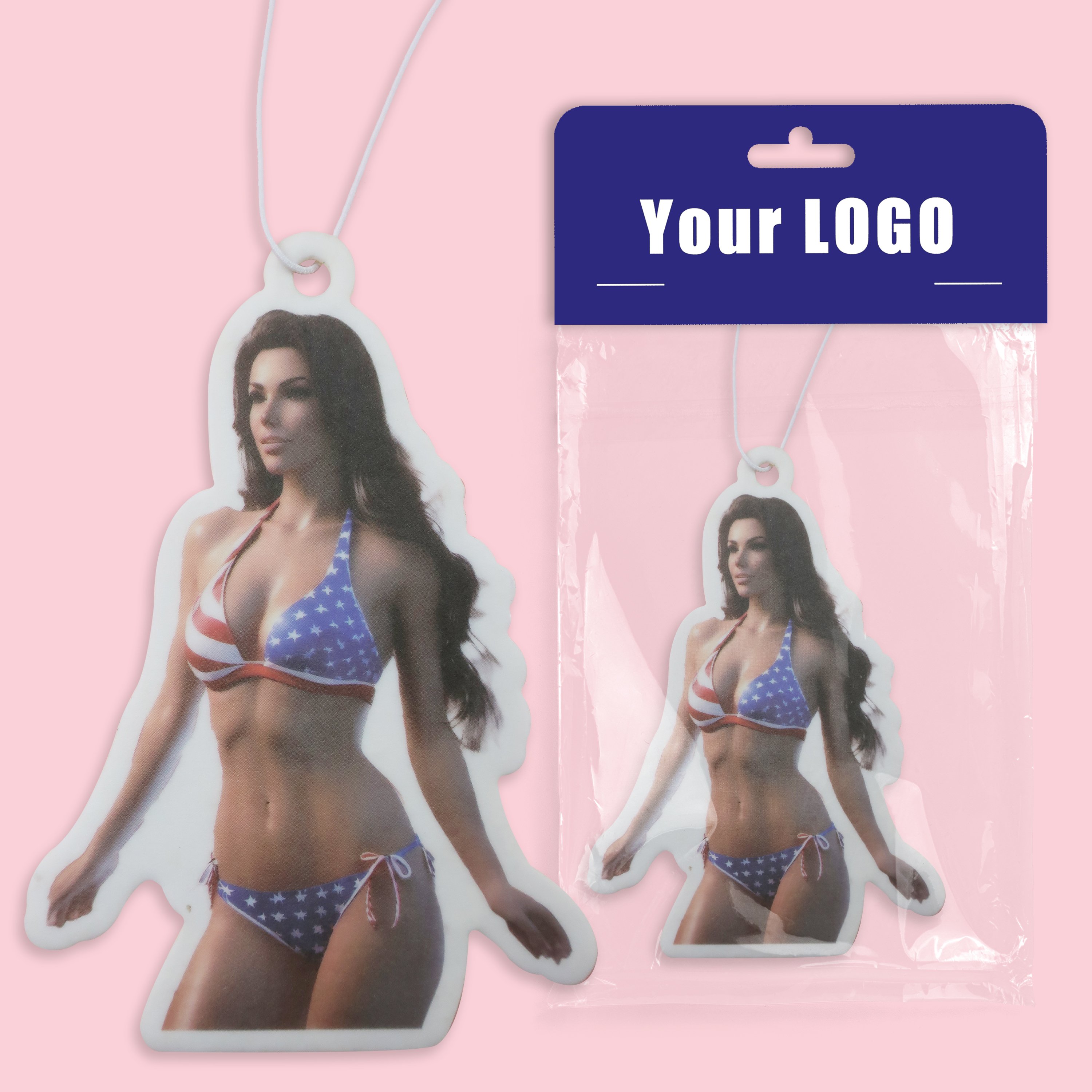 refreshner diffuser perfume custom logo hanging paper card car perfume air freshener