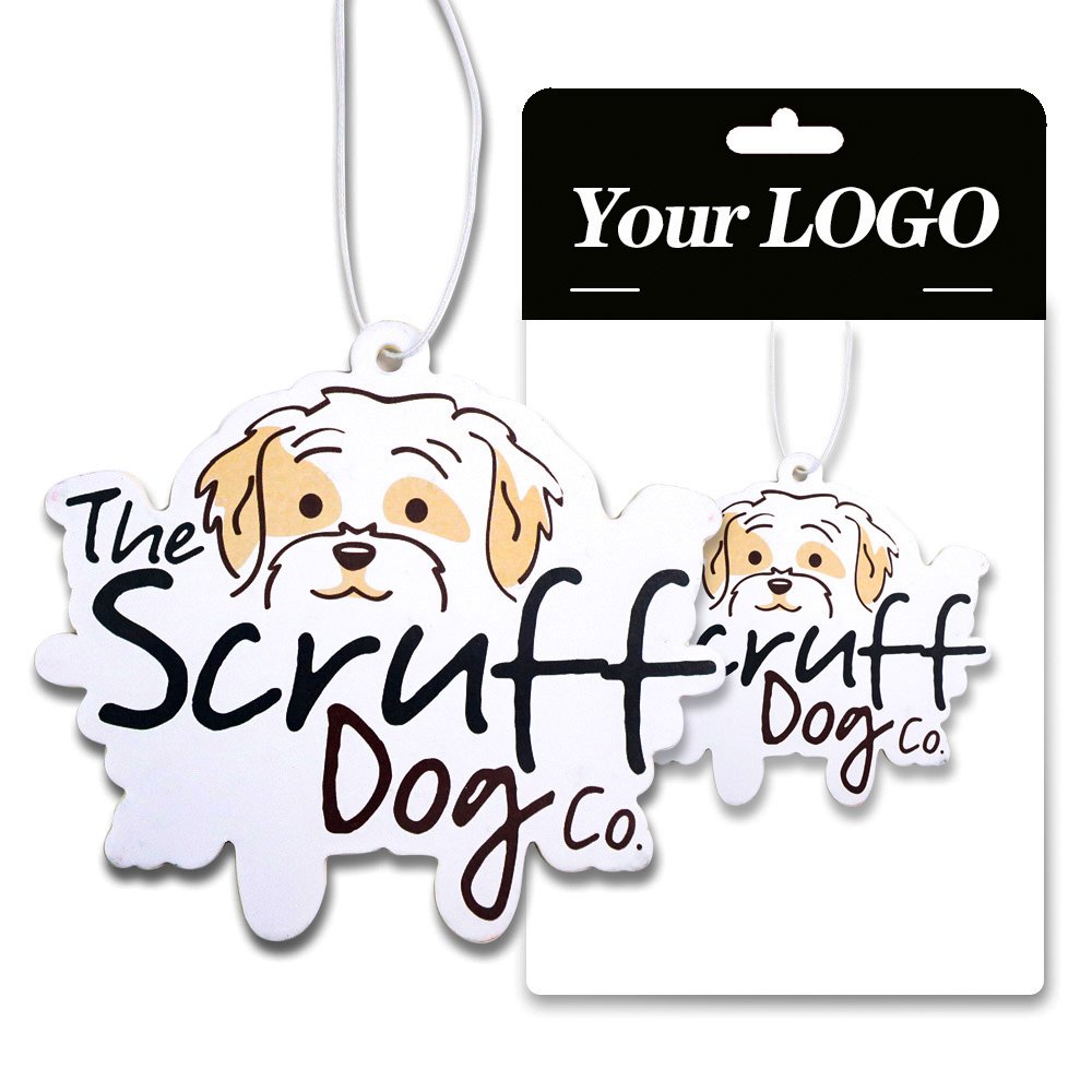 refreshner diffuser perfume custom logo hanging paper card car perfume air freshener
