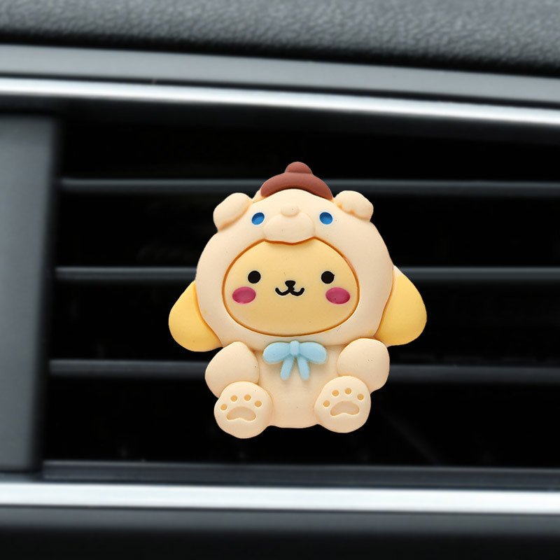 Car aromatherapy cartoon cute car outlet decoration Aromatherapy Sanrio car light fragrance with perfume decoration