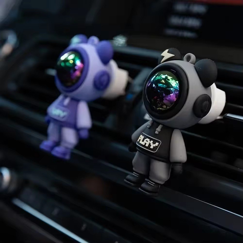 2025 Perfume Clip Cartoon Astronaut Air Conditioning Air Outlet Car Aromatherapy Clip Car Interior Accessories gadgets