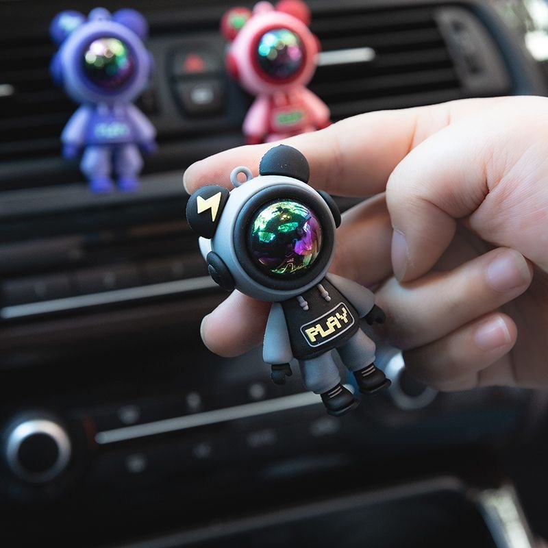 2025 Perfume Clip Cartoon Astronaut Air Conditioning Air Outlet Car Aromatherapy Clip Car Interior Accessories gadgets