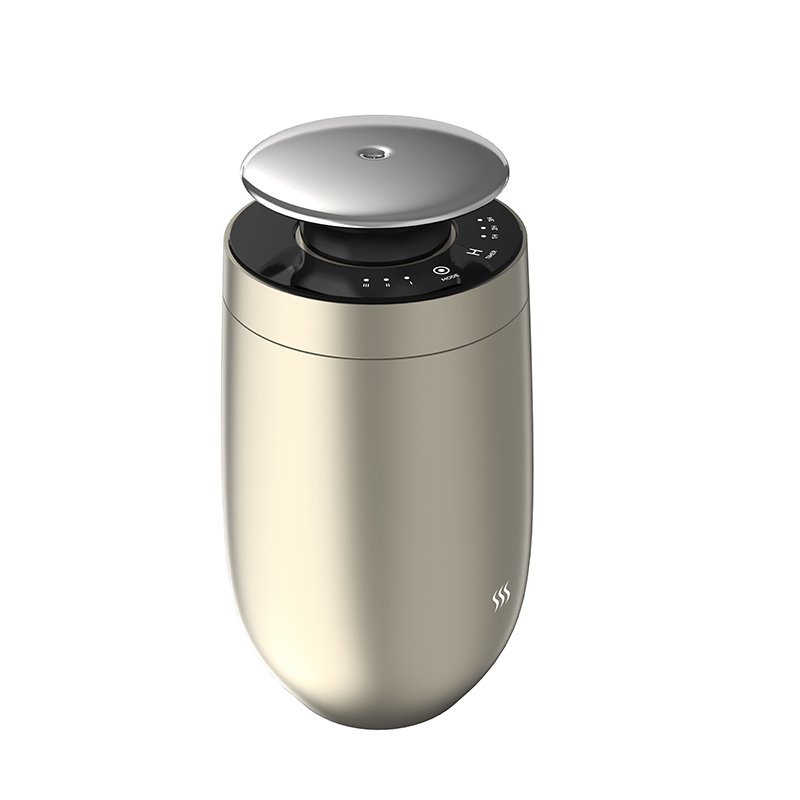 Portable Gift Set Battery Waterless Fragrance Essential Oil Nebulizer Air Freshener Aroma Scent Machine Car Diffuser With App