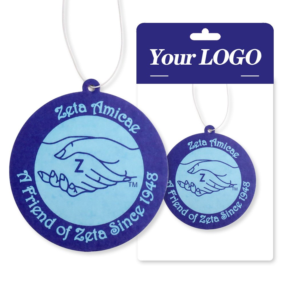 Personalized custom logo model car fragrance printed paper car scent freshener hanging perfume car smell air freshener
