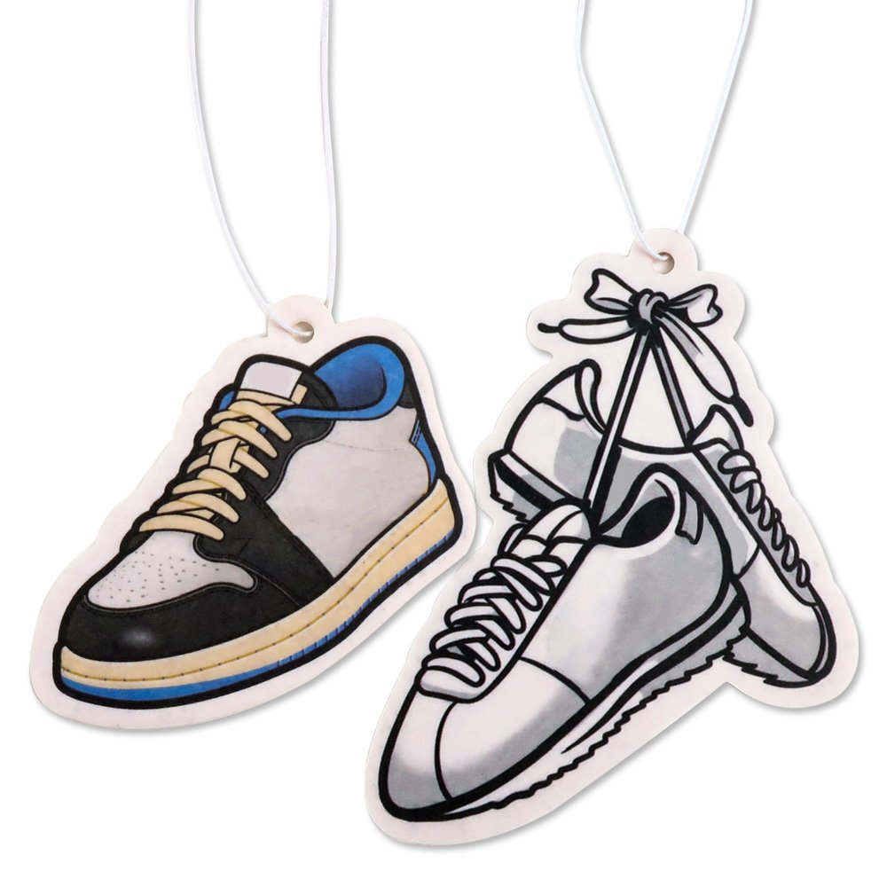 Personalized custom logo model car fragrance printed paper car scent freshener hanging perfume car smell air freshener