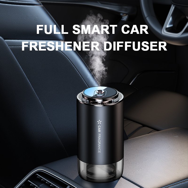 Newest Electric Car Scent Air Freshener Diffuser One-click Automatic Control Car Aroma Diffuser