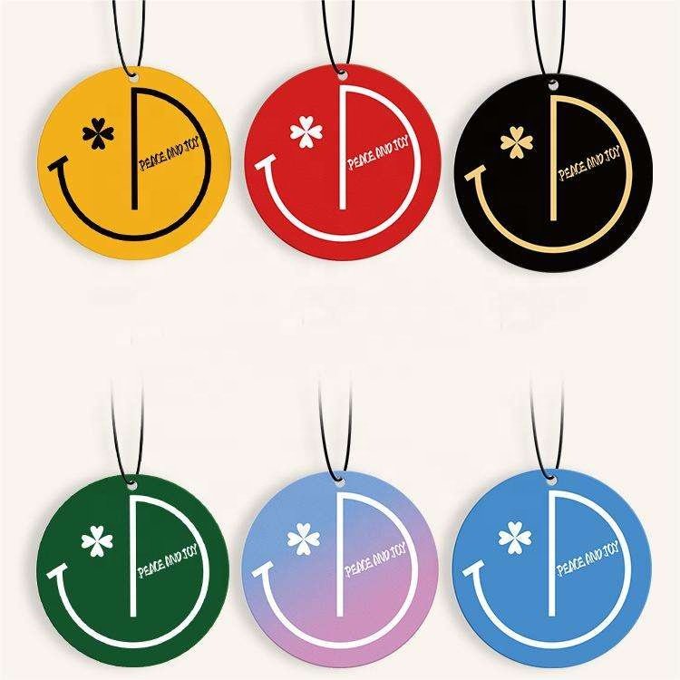 Limited Time Offer! 12-Piece Fashion Car Paper Air Freshener Hanger Exclusive Interior Accessory Gift Blind Box