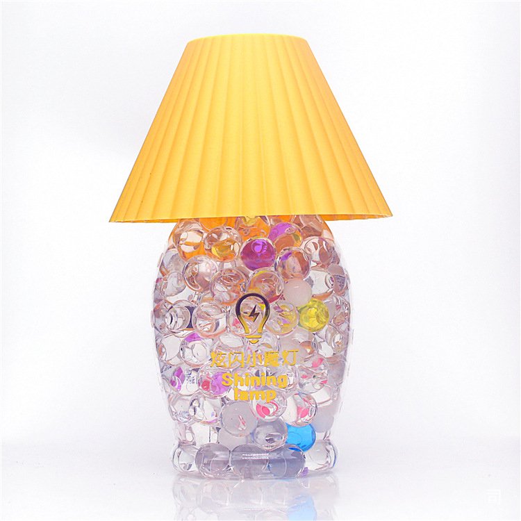 208g 7-Color Night Lamp Design Air Freshener Gel Beads Long Lasting Fragrance Strong Aroma Wholesale Price Hot Selling For Home