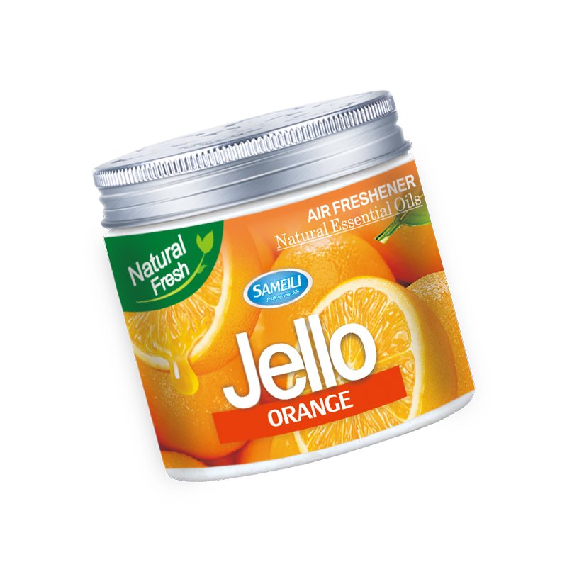 Sameili Jello Nature Essential oil Mini Solid Balm Car Fragrance Aluminum Alloy Custom Perfume Diffuser Luxury Car Air Freshener